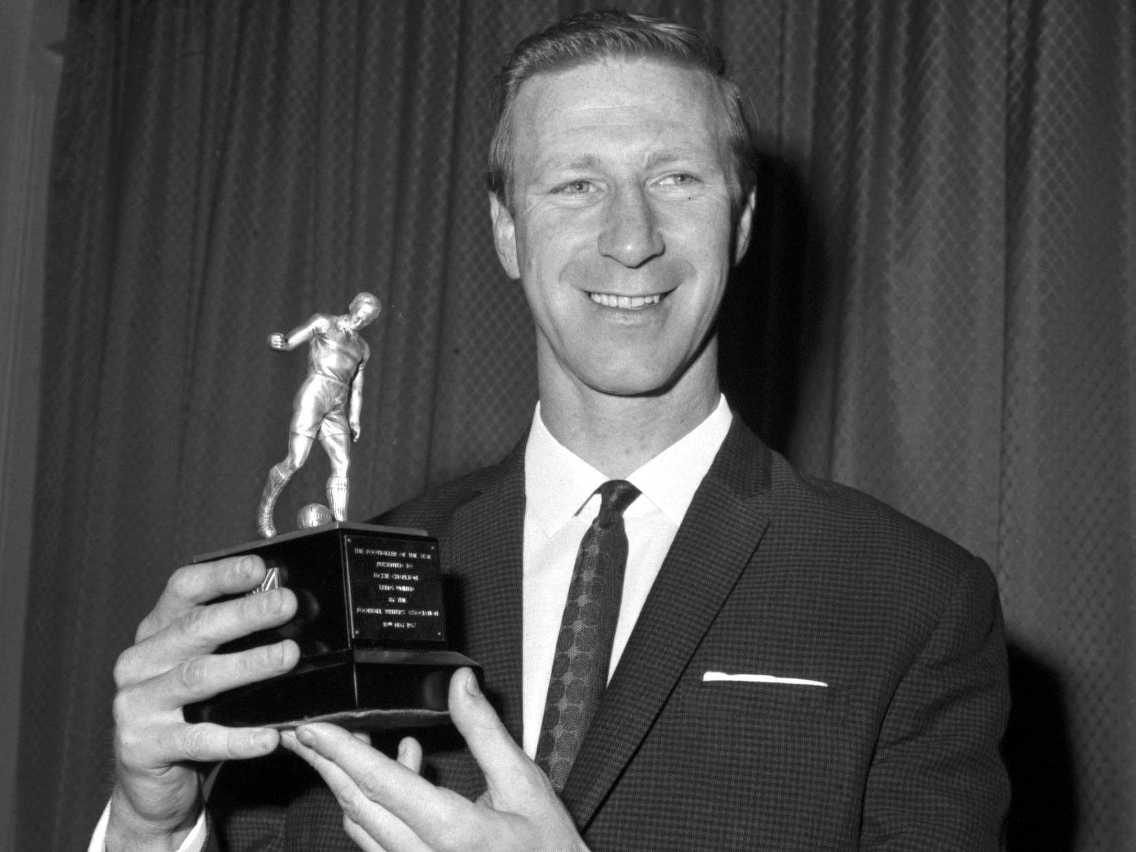Charlton was named Footballer of the Year by the Football Writers’ Association in 1967