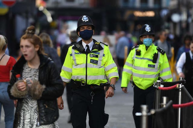 Only a handful of coronavirus fines have been handed out by police since the start of July