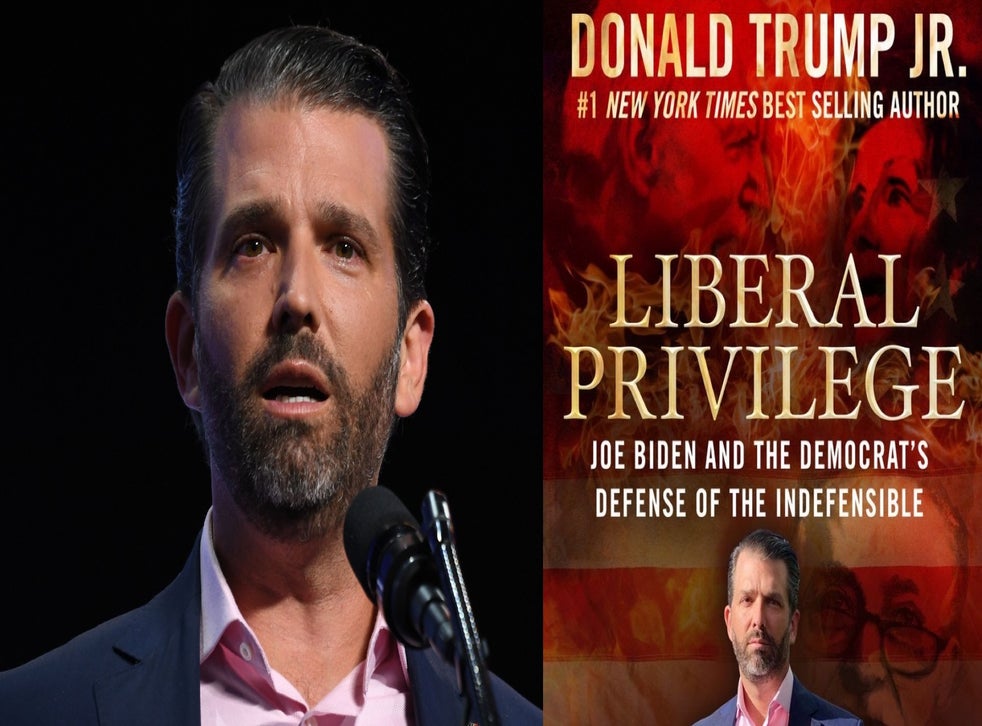 Donald Trump Jr's new book cover is full of typos | indy100 | indy100