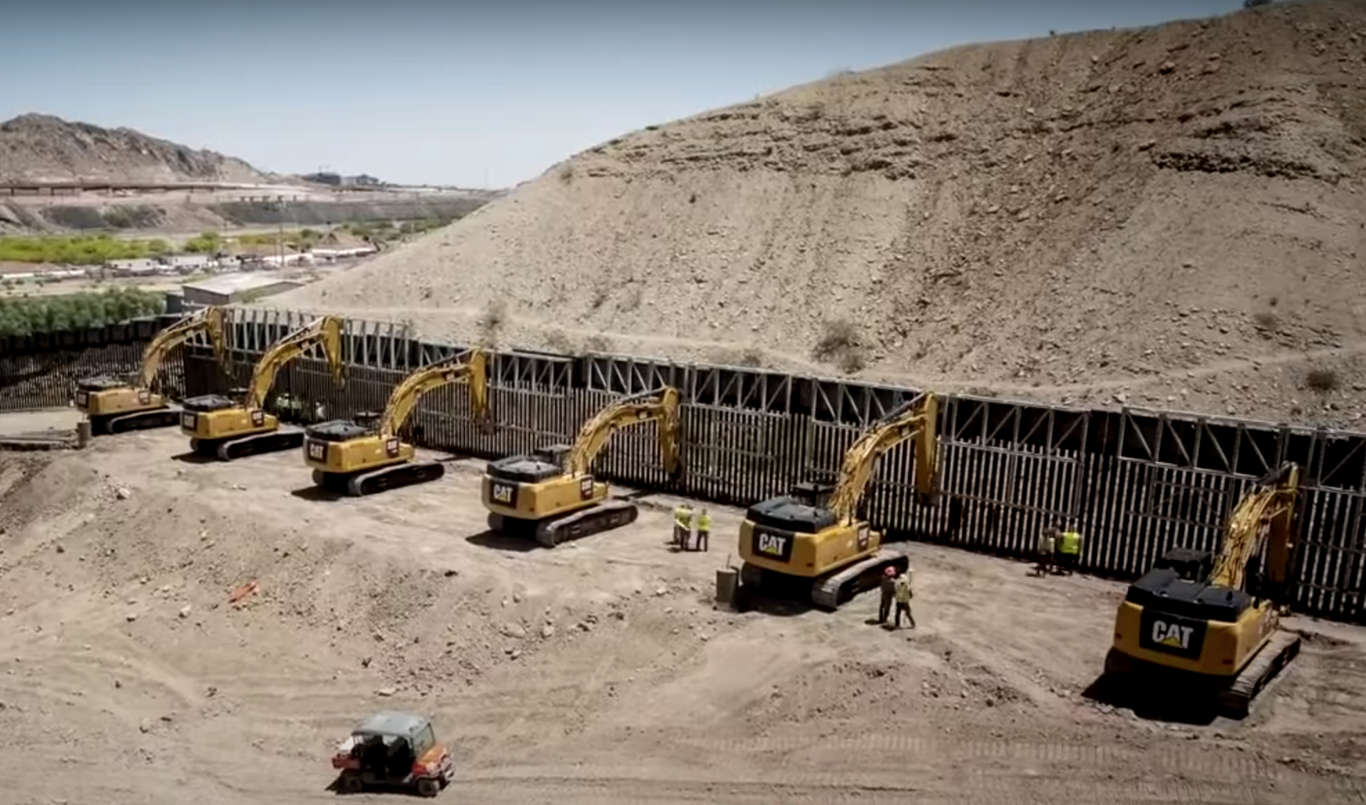 Texas Border Wall Built Map