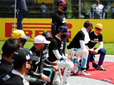 Hamilton to continue fighting racism after F1’s take a knee howler