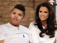 Katie Price Says It Was Awful Seeing 18 Year Old Son Harvey In Intensive Care The Independent The Independent