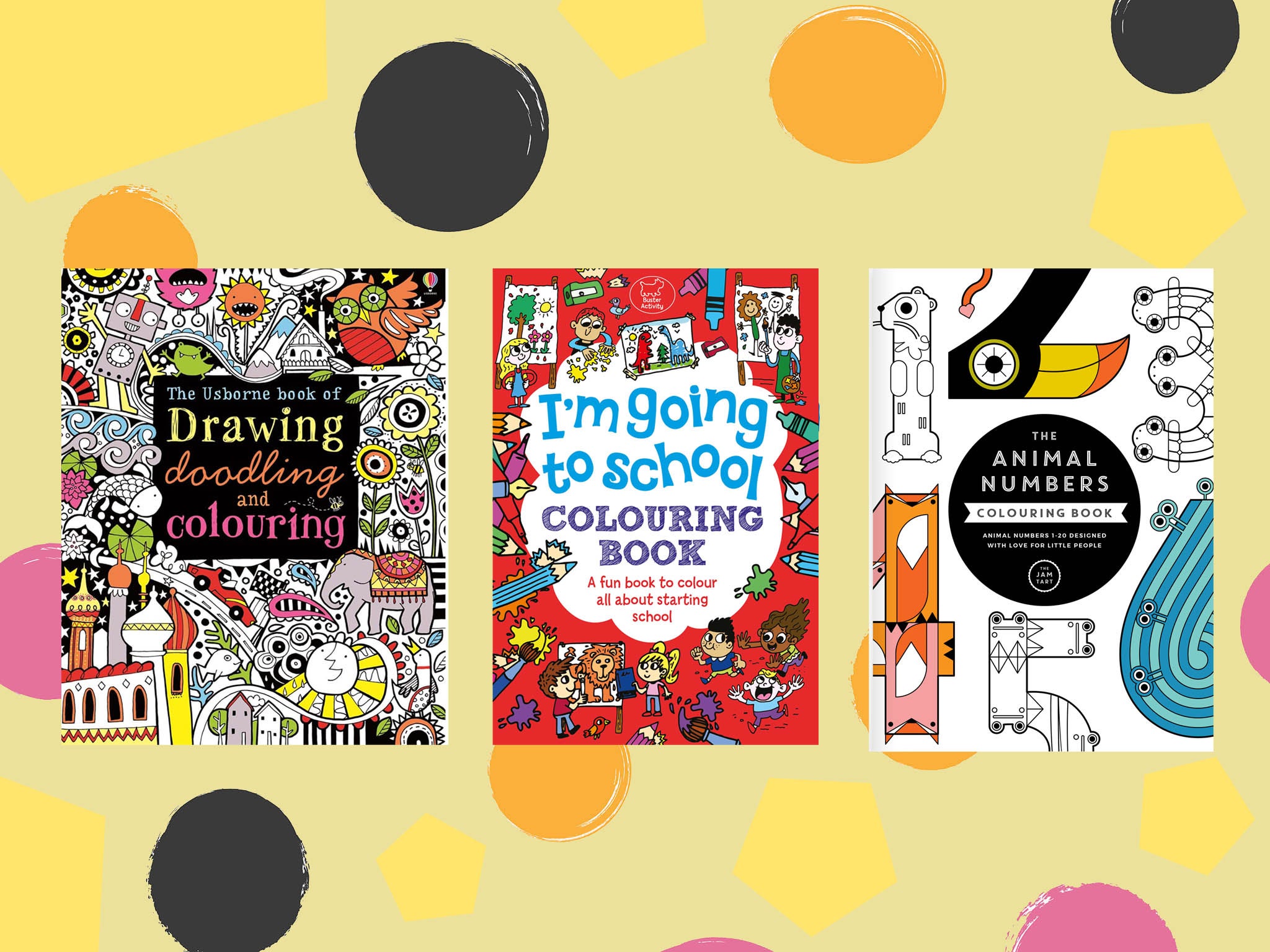 Best kids' colouring book for long journeys and rainy days | The
