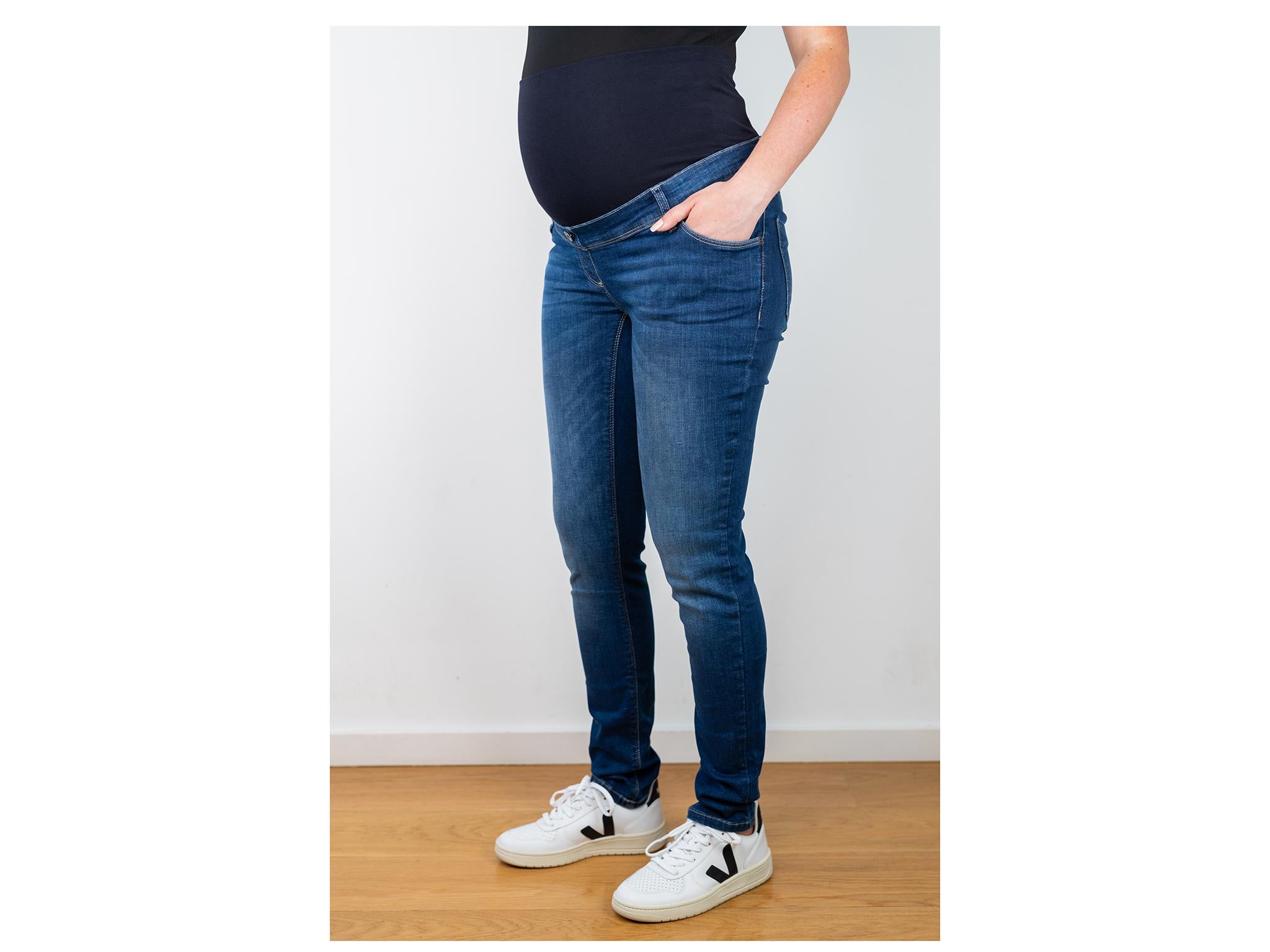 black skinny maternity jeans uk