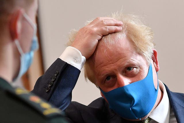 The government's messaging on masks and social distancing has been criticised