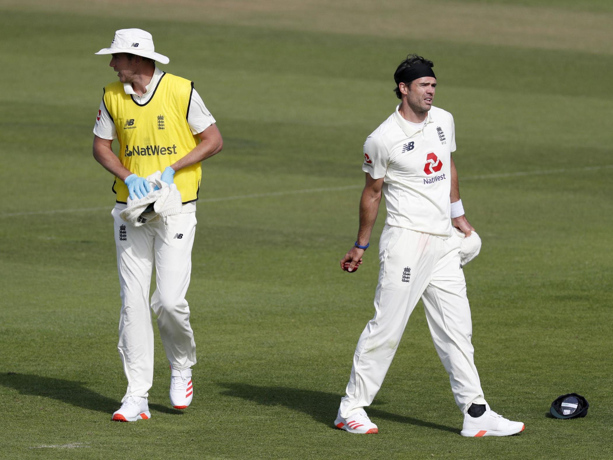 Broad and Anderson were parted for the first Test