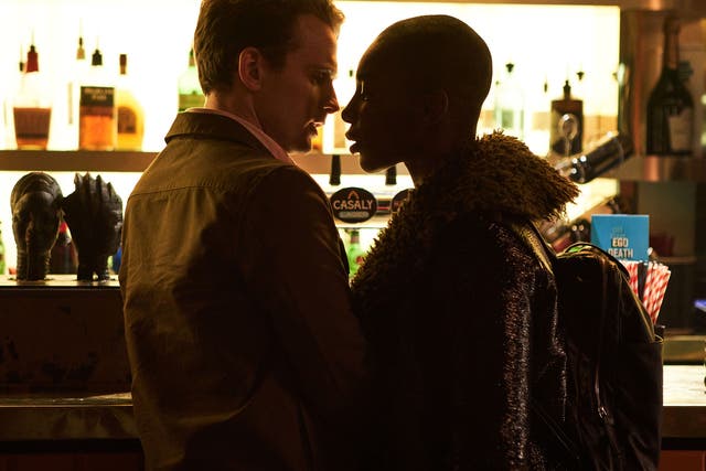 Michaela Coel (Arabella) and Lewis Reeves (David) in the finale of ‘I May Destroy You’
