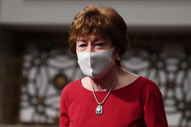 Maine Senator Susan Collins is facing the toughest re-election battle in her career. (Photo by Kevin Dietsch-Pool/Getty Images)