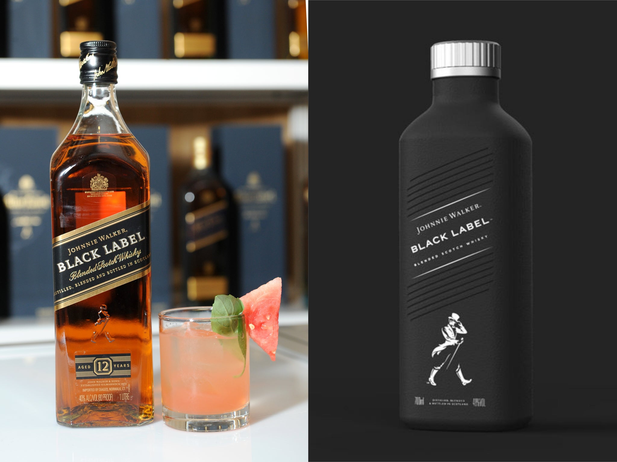 Johnnie Walker whisky to become available in paper-based bottle ...