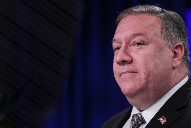 Mike Pompeo said the 'United States is not a country directly involved in the disputes'