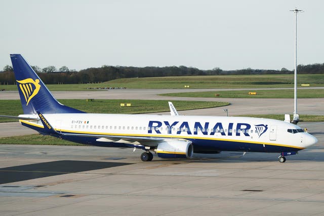 Ryanair flight had been travelling from Krakow to Dublin before being forced to land at Stansted