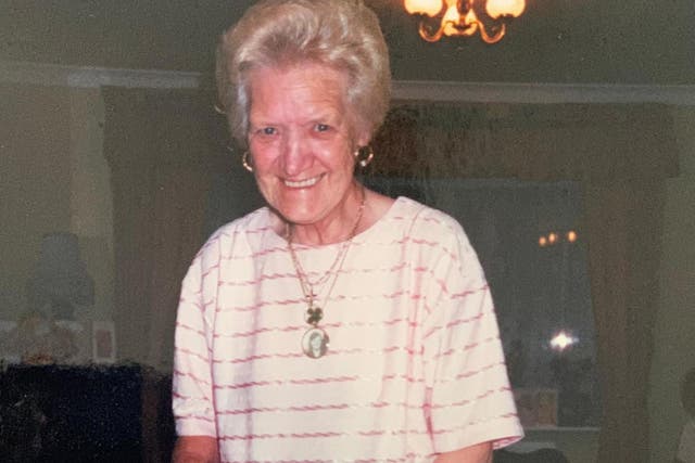 June Harvey died when a crane collapsed onto her home in Bow, London, on 8 July, 2020.