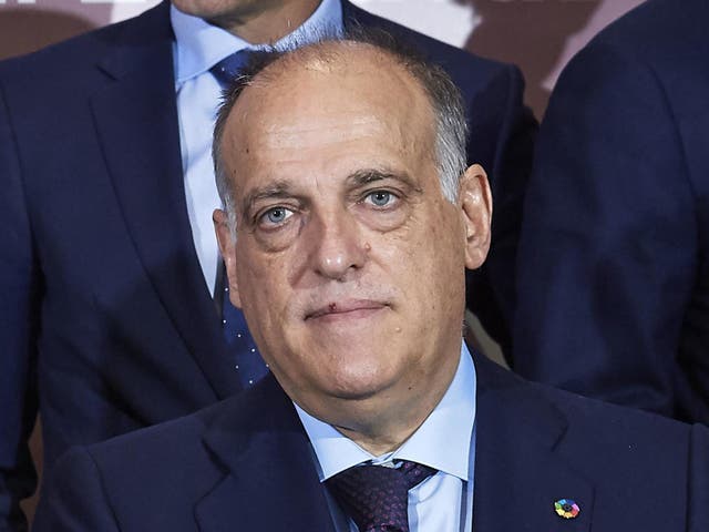 La Liga president Javier Tebas
