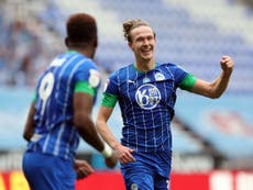 Wigan score eight goals against Hull in record-equalling victory