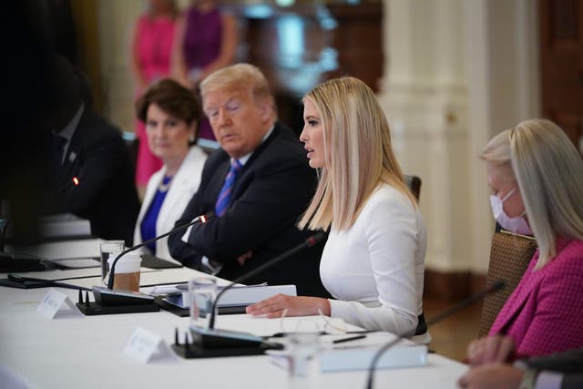 Ivanka Trump launches a new jobs initiative at the White House