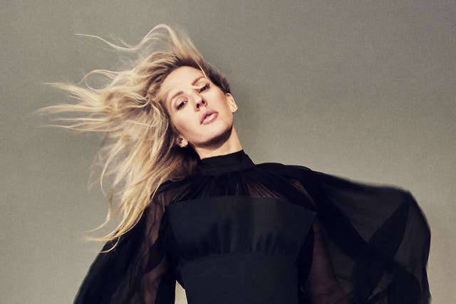 Ellie Goulding, who has returned with her fourth album 'Brightest Blue'