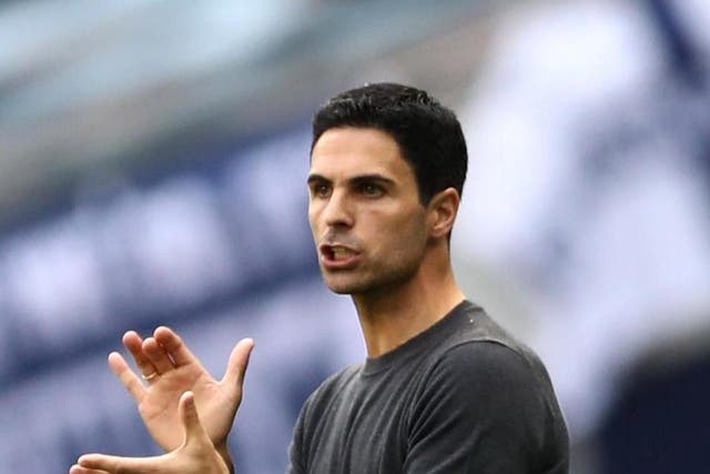 Mikel Arteta admits there is a big concern over funds available at Arsenal