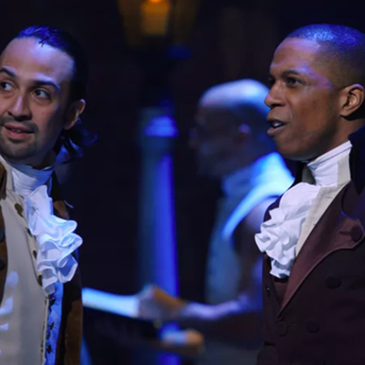 Leslie odom jr clearance lin manuel miranda