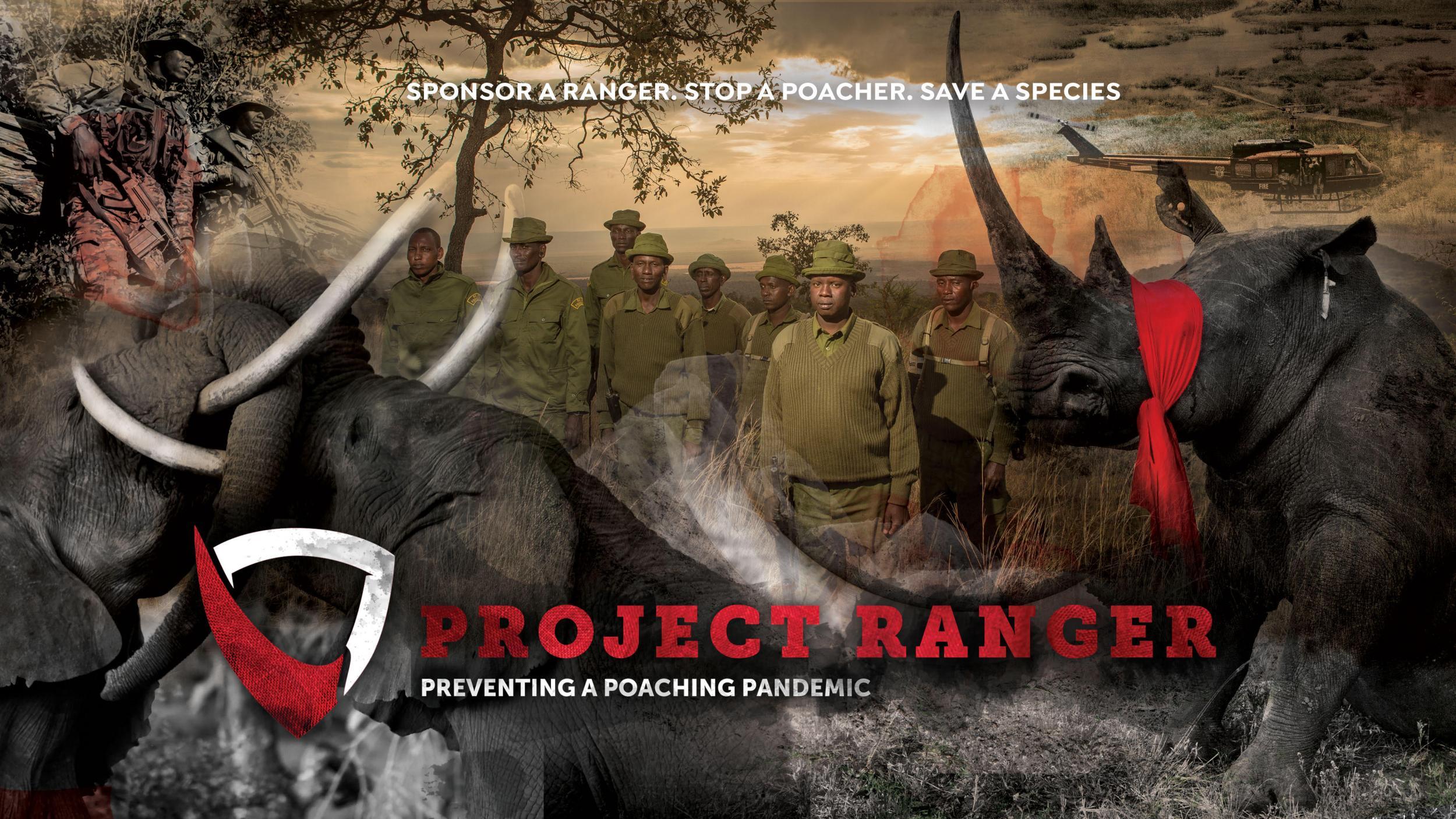 Project Ranger is an emergency intervention to protect frontline staff set up by Dereck and Beverly Joubert