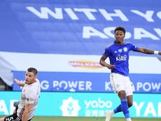 Leicester see off Sheff United after Perez and Gray strike