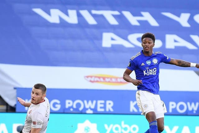 Demarai Gray doubles Leicester's lead over Sheffield United