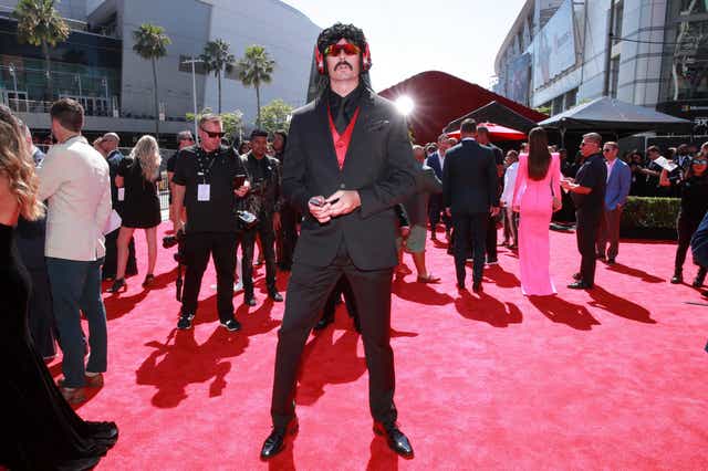 Dr DisRespect at the 2019 ESPYs on 10 July 2019 in Los Angeles, California.