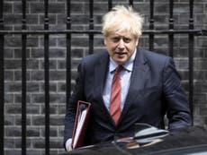 Boris Johnson says he can't say families will be together at Christmas