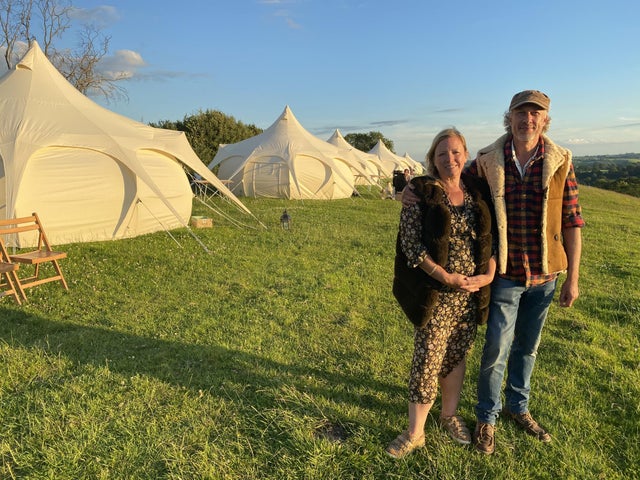 Glamping in the UK: How to enjoy a Glamping Tents on 80 Acre Ranch near