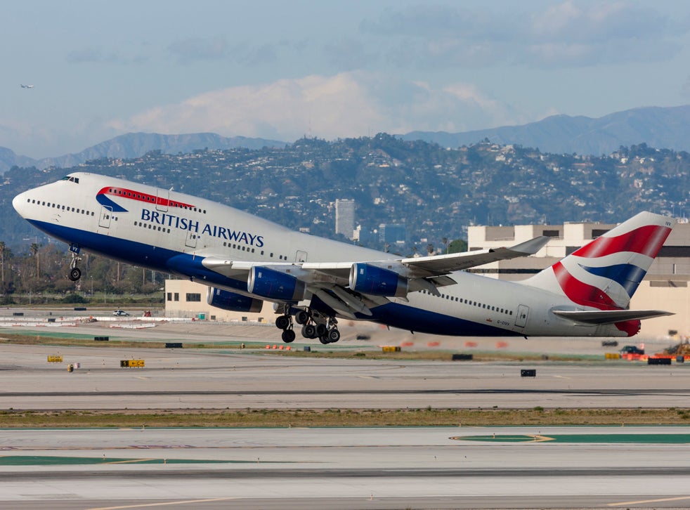 Boeing 747 British Airways is right we have got to move