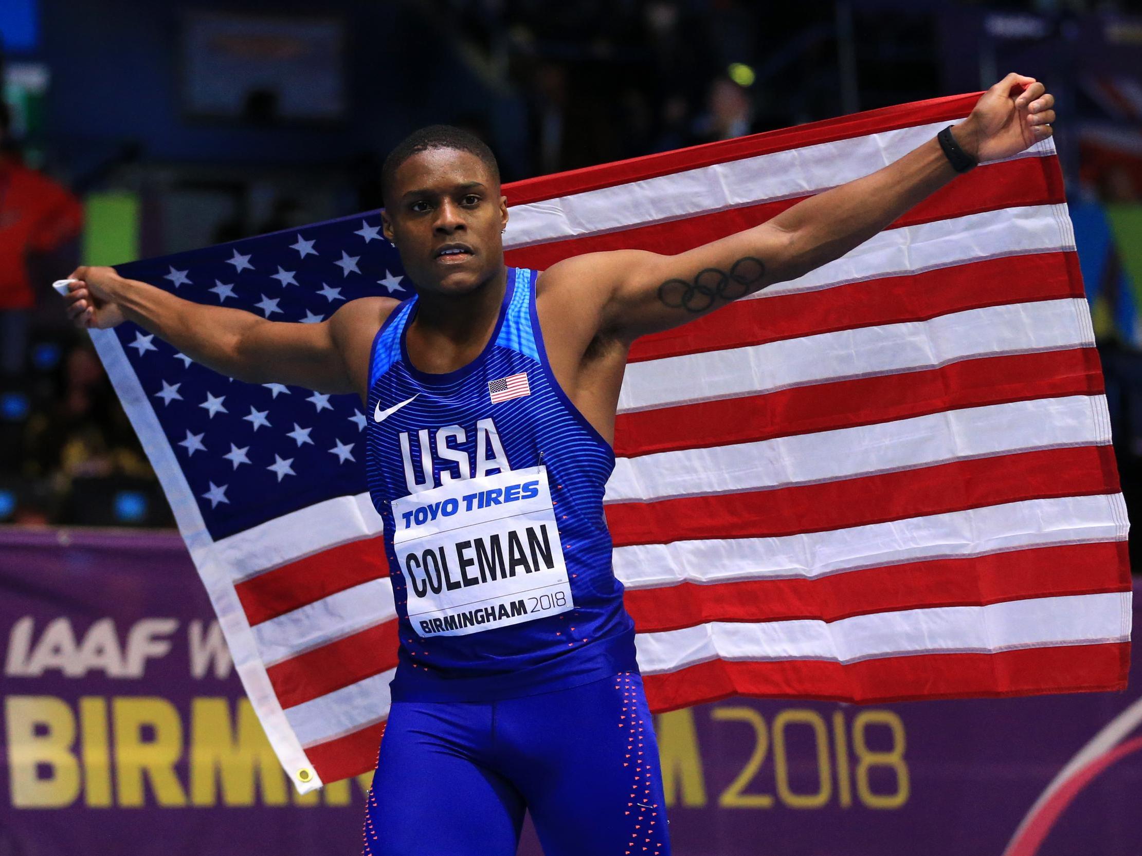 Christian Coleman - latest news, breaking stories and comment