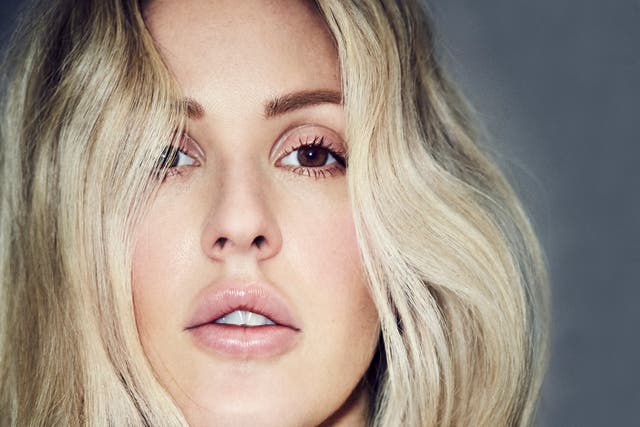Ellie Goulding, who has returned with her fourth album, 'Brightest Blue'