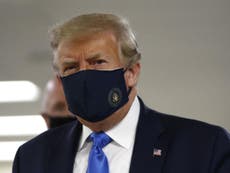 Trump will not order all Americans to wear masks despite Fauci's pleas