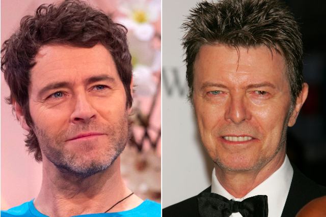 Donald Howard and David Bowie