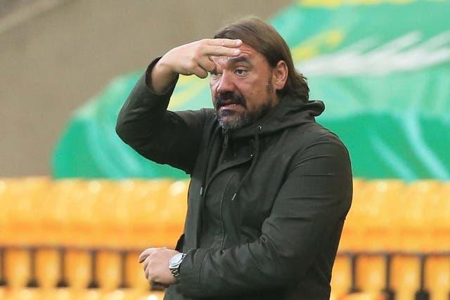Daniel Farke hit out at his own Norwich team after their dismal performance in defeat against Burnley