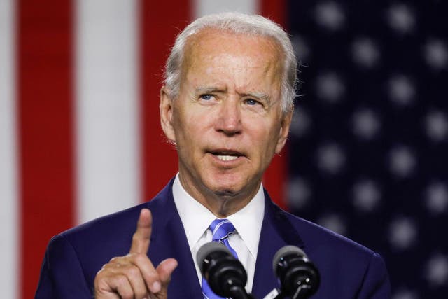 Biden recently announced a climate change plan that Republicans dismissed as economically non-viable