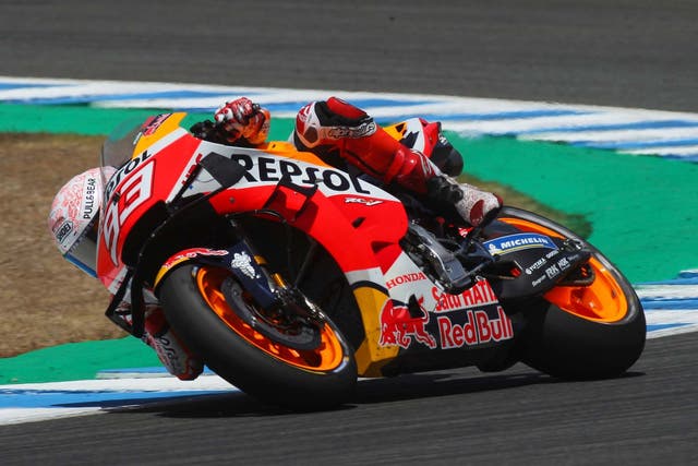 Marc Marquez suffered a broken arm and possible nerve damage in the opening MotoGP race of the season