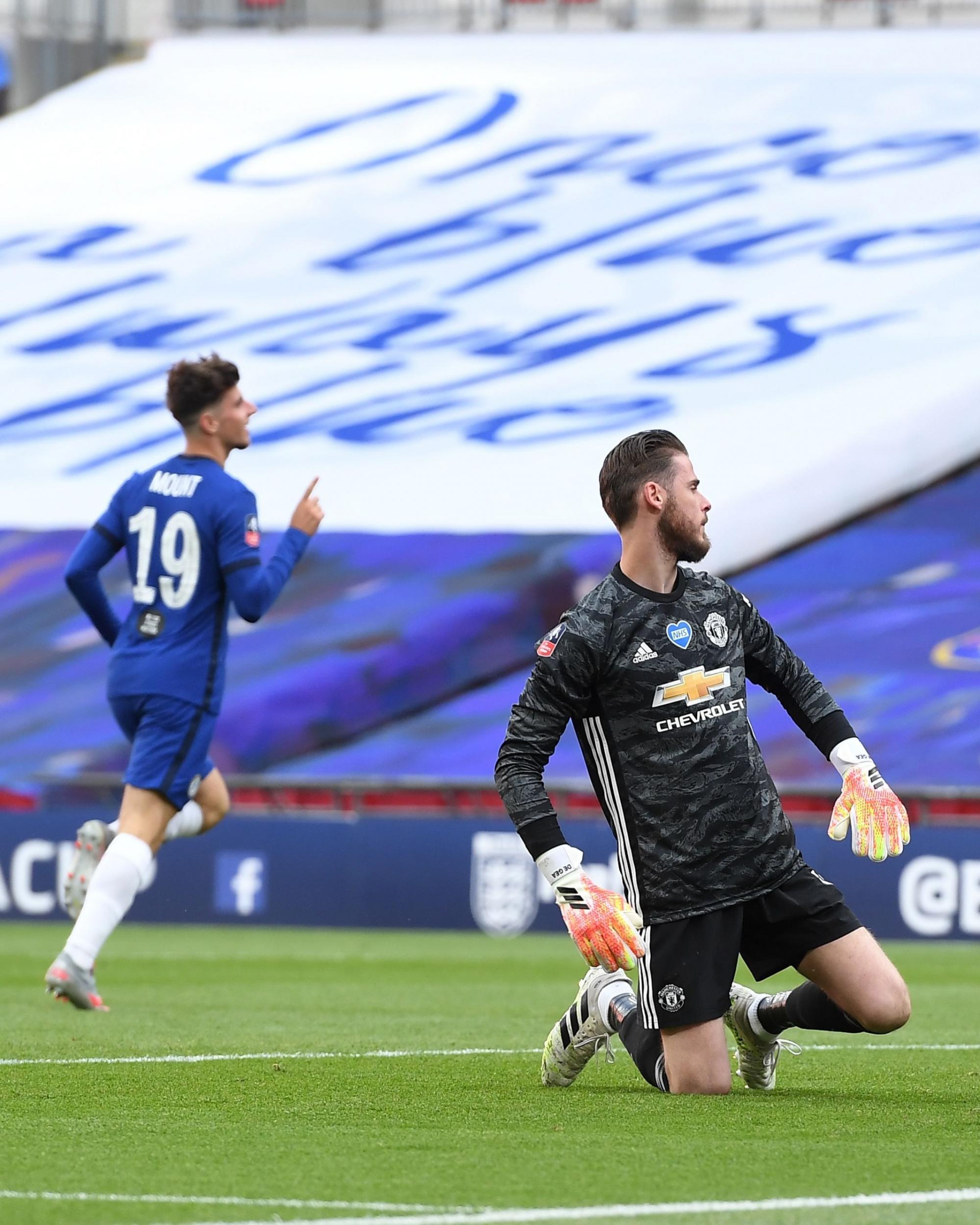 De Gea was at fault for two of Chelsea's goals