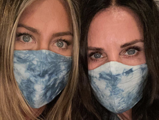 ‘This is Covid’: Jennifer Aniston urges fans to wear masks as she shares photo of friend on ventilator