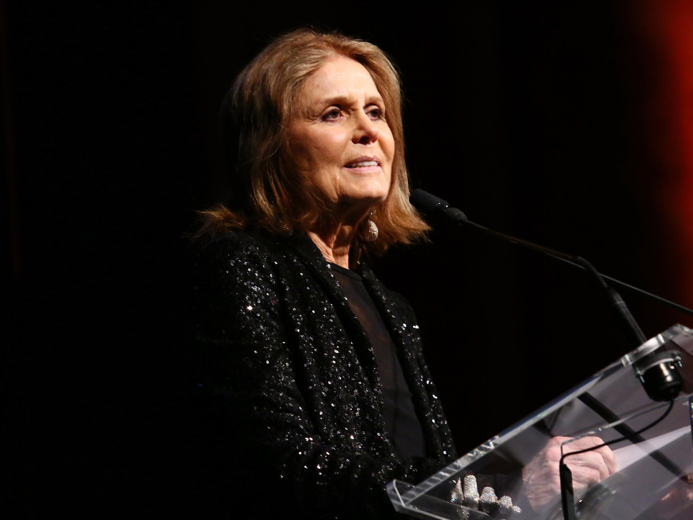 Steinem: 'I’m beginning to realise the pleasure of being a nothing-to-lose, take no s**t, older woman'