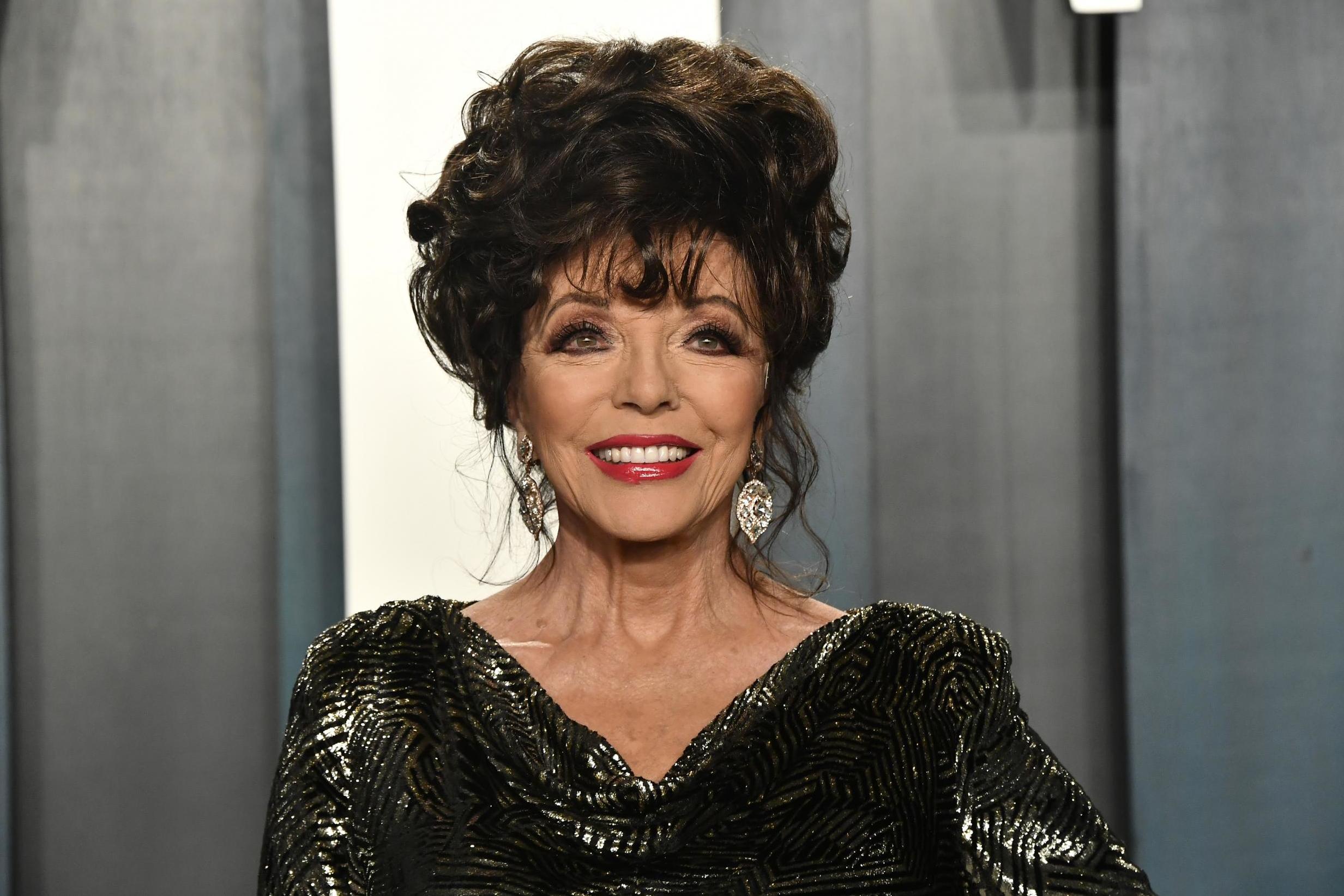 Fed up with words like elderly and vulnerable during lockdown, Joan Collins went to St Tropez to have some fun (Getty)