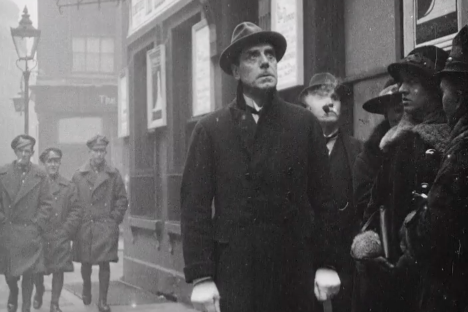 A still from ‘Dr Wise on Influenza’, a hard-hitting public information film made at the height of the Spanish flu pandemic