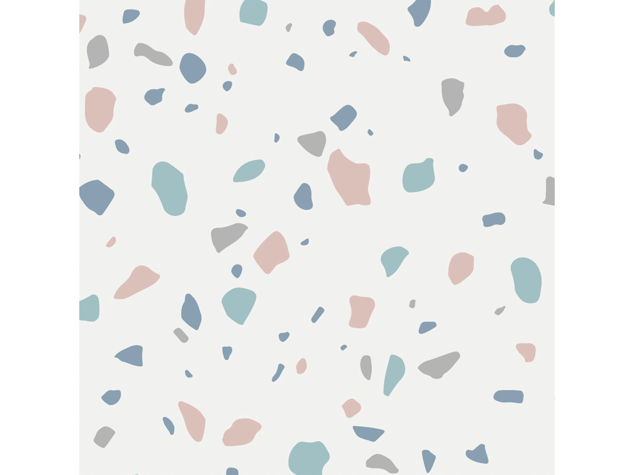 Make a feature wall using this terrazzo wallpaper (B&amp;Q)