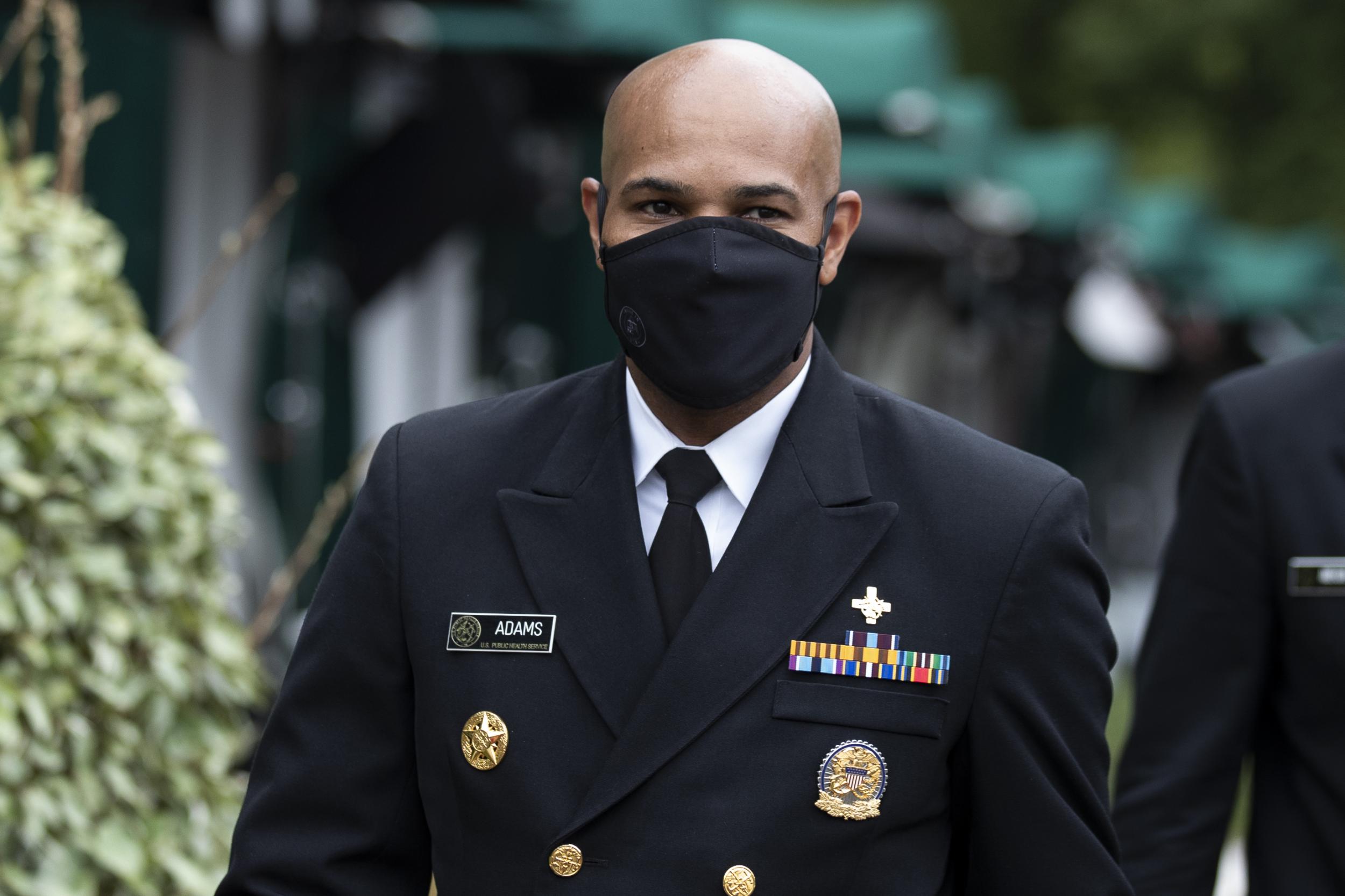 Surgeon general told Trump 'you look badass in a face mask' after people in Florida told him to