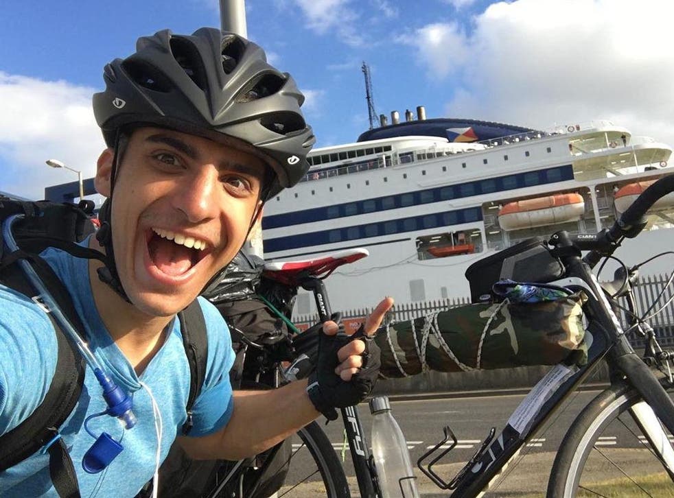 Kleon took a cycling journey across Europe that spanned five countries, more than 2,000 miles and 48 days
