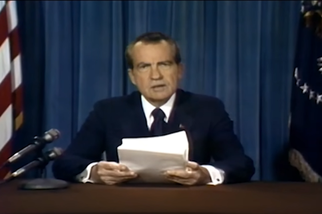 Deepfake footage of Richard Nixon reacting to Apollo 'disaster'