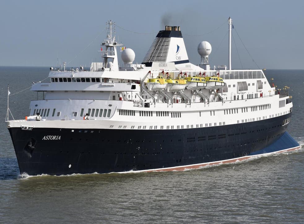 Farewell voyage: CMV's Astoria, which has been sailing since 1948