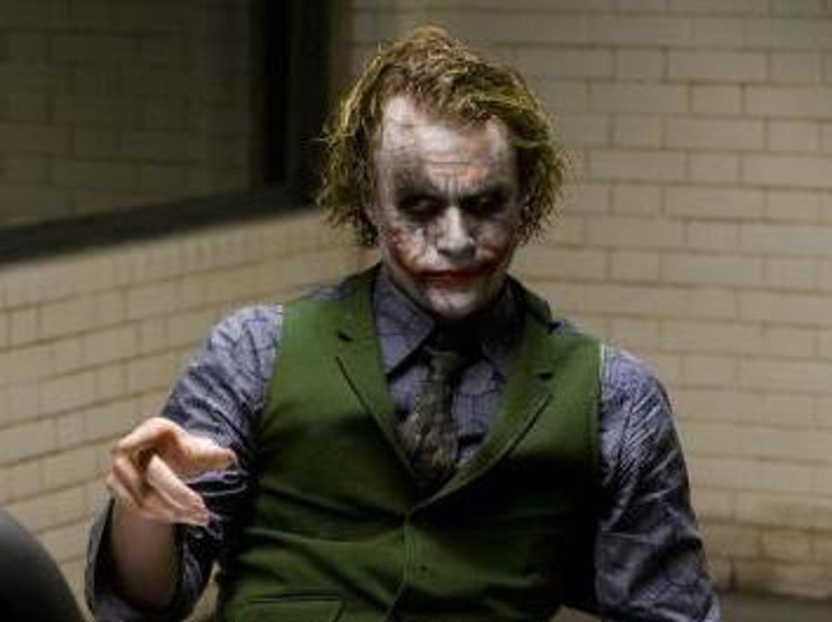 The Dark Knight Star Heath Ledger S Most Brutal Joker Scene Was Real The Independent The Independent