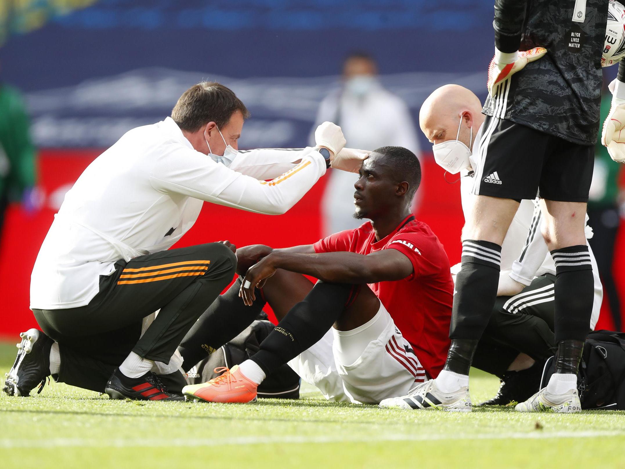 Manchester United defender Eric Bailly
