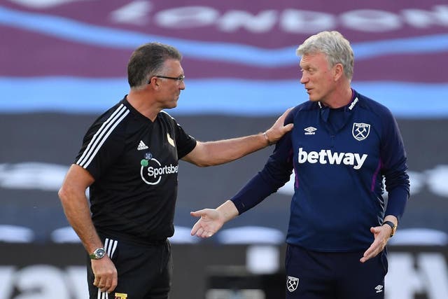 David Moyes' West Ham beat Watford in Nigel Pearson's final game in charge of the Hornets