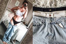 Influencer shows sizing 'madness' among high street brands